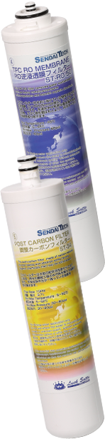 ROフィルター＋調整カーボンフィルター
